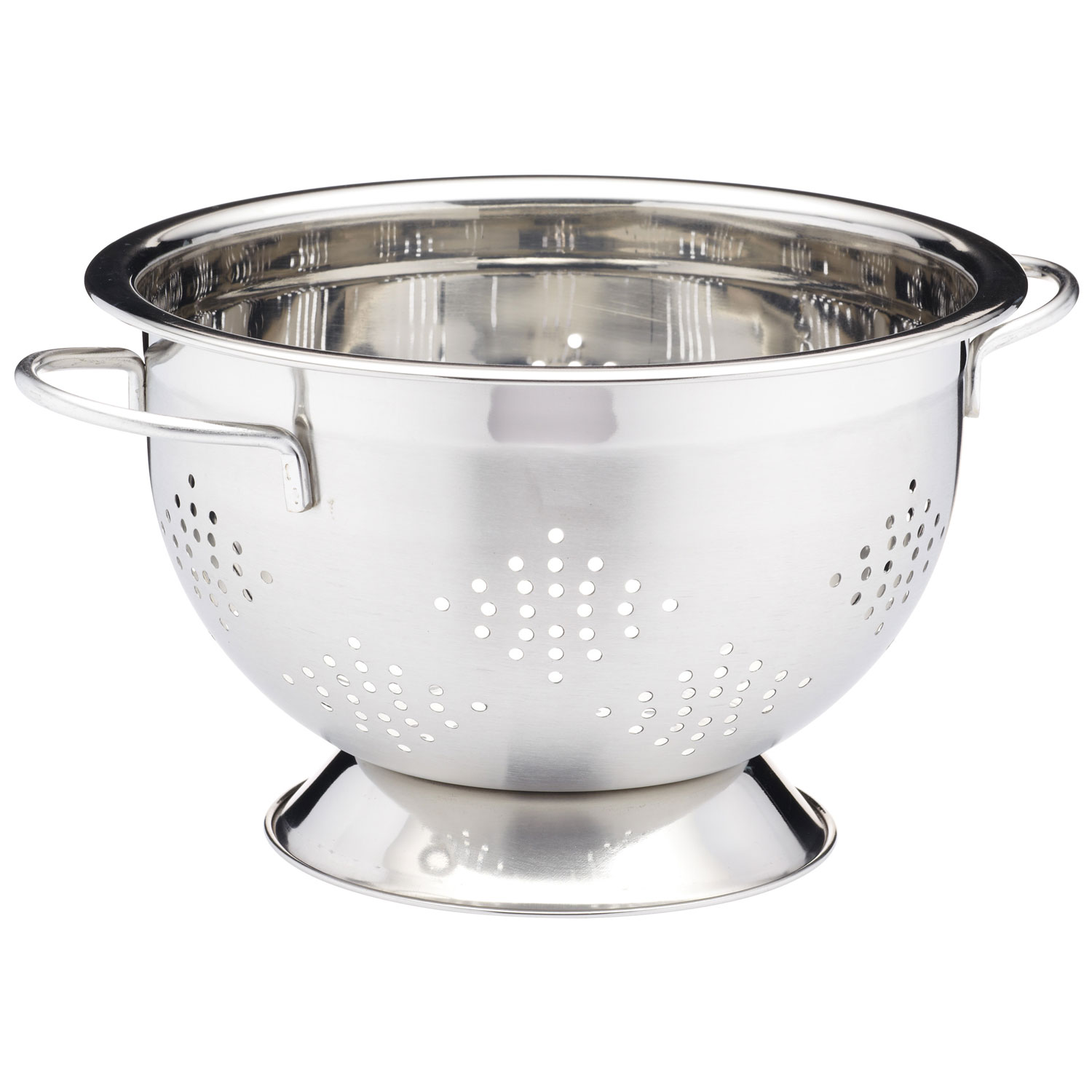 8.... 22 cm KitchenCraft Large Stainless Steel Colander with Long Metal Handle 