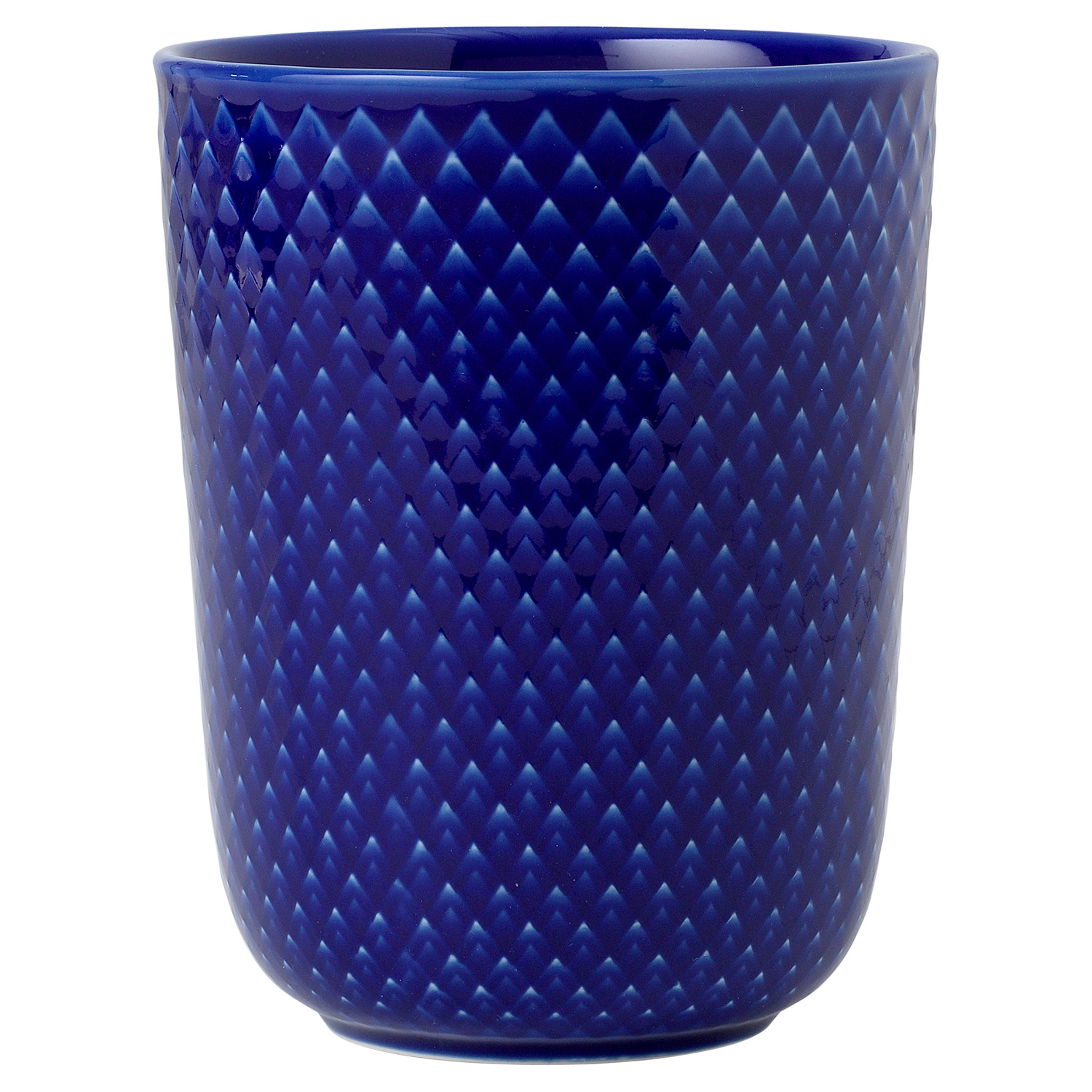Rhombe Color Mug cl, Dark Blue - Lyngby Porcelæn @ RoyalDesign